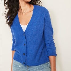 Slouchy Soft-Brushed Button Down Cardigan